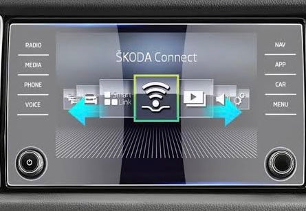 Skoda Kodiaq Nano Multimedya Ekran Koruyucu (2017-2023)