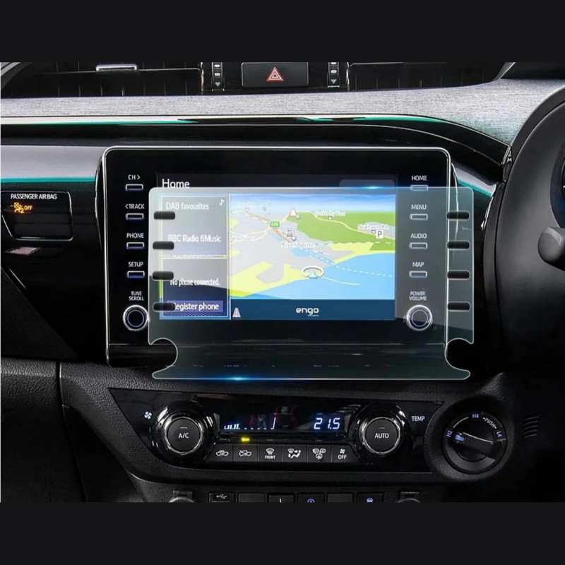Toyota Hilux Premium Nano Multimedya Ekran Koruyucu (2020-2023)