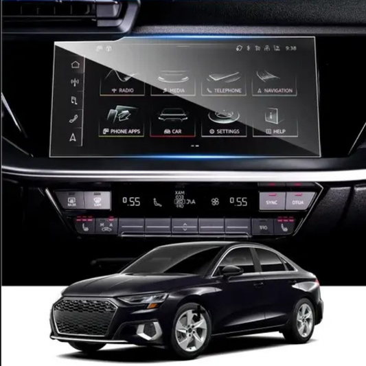 Audi S3 Gösterge ve Multimedya Ekran Koruyucu Set 2 Parça (2021-2025)