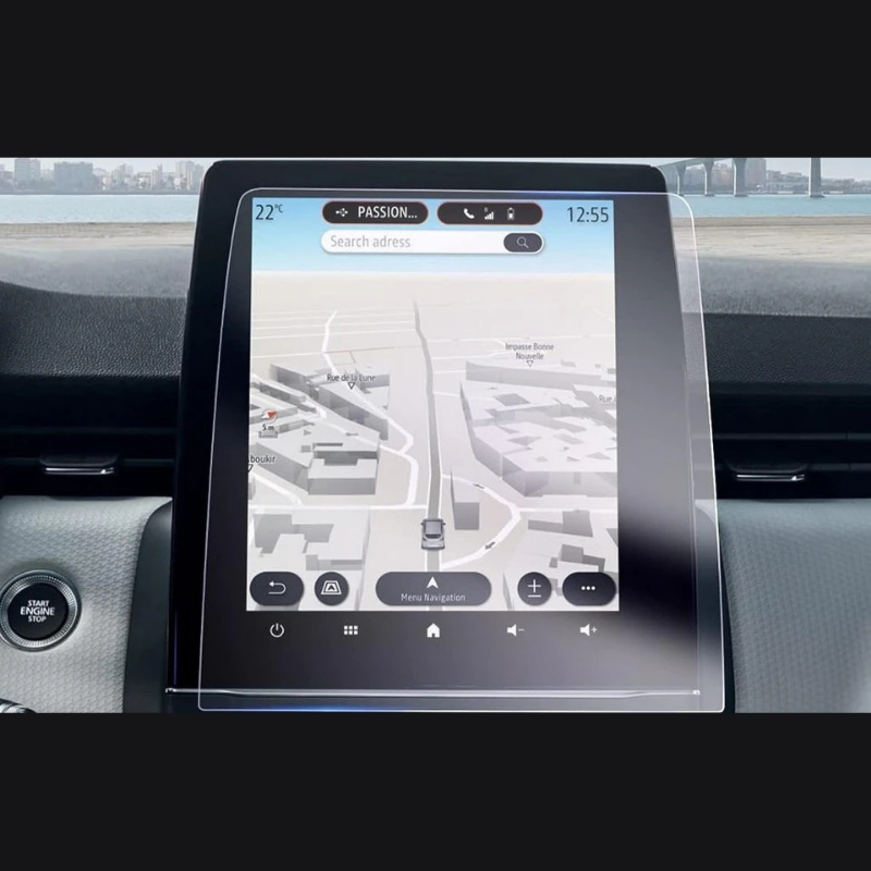 Renault Clio Alpine Ekran Koruyucu 9.3 Inc Multimedya Esprit