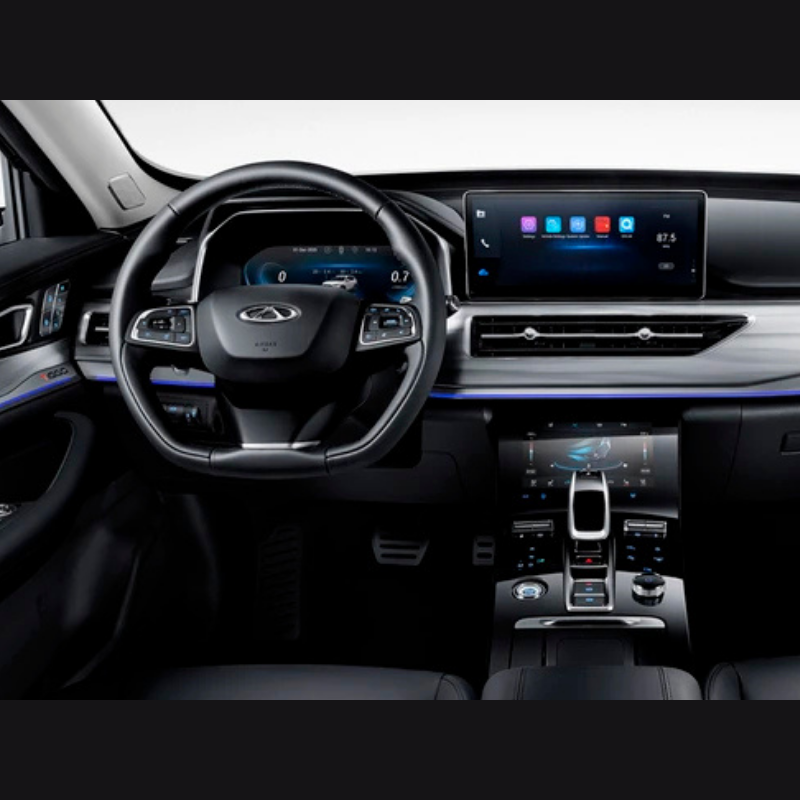 Chery Tiggo 8 Pro Multimedya,Gösterge ve Klima Kontrol Ünitesi Ekran Koruyucu (3 Parça) (2023-2024)