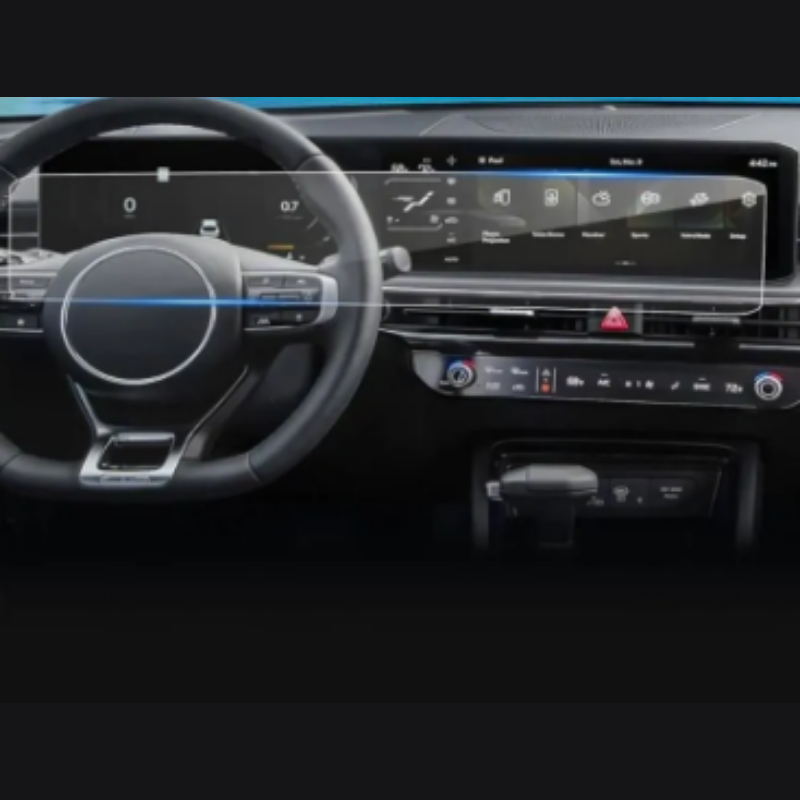 Kia Ev3 Gösterge ve Multimedya Ekran Koruyucu (2024-2025)