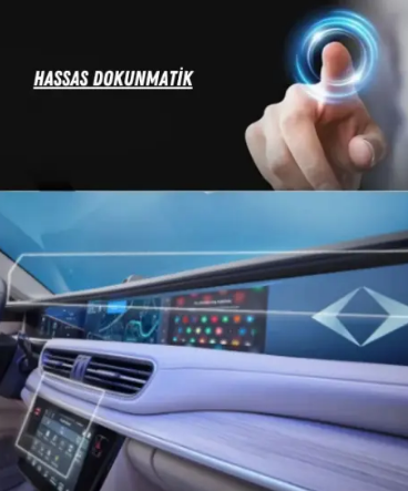 TOGG T10X Multimedya Ekran Koruyucu Set 3 Parça