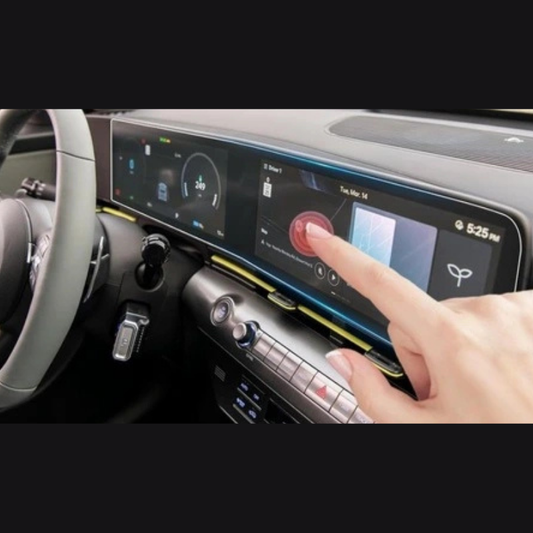 Hyundai Kona 2023-2024 Model Gösterge ve Navigasyon Ekran Koruyucu