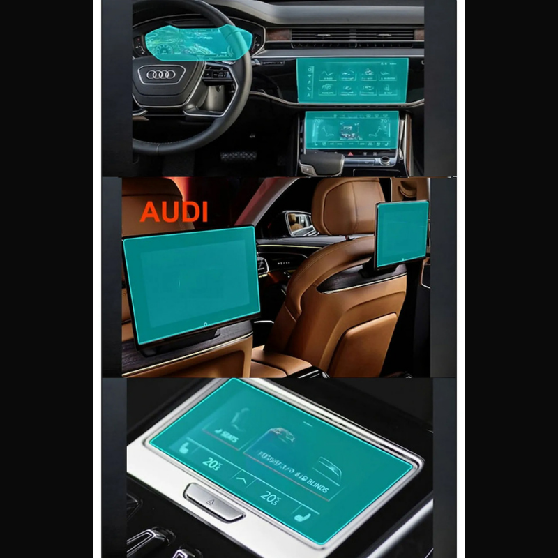 Audi S8 2023-2024 Model 6 Parça Set 9h Nano Ekran Koruyucu