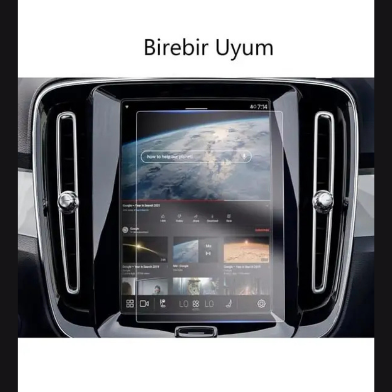 Volvo S90 Ekran Koruyucu 8.7 inc Multimedya Navigasyon (2018-2024)