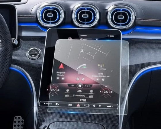 Mercedes CLE Multimedya ve Gösterge Ekran Koruyucu (2 Parça)