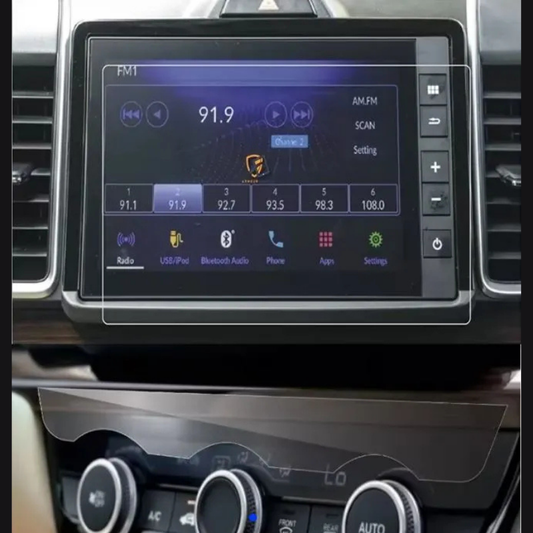 Honda City 2021-2024 Multimedya Ve Klima Üstü Nano Ekran Koruyucu
