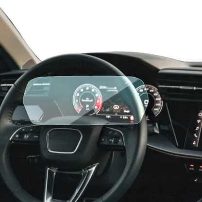 Audi A3 Gösterge ve Multimedya Ekran Koruyucu Set 2 Parça (2021-2024)
