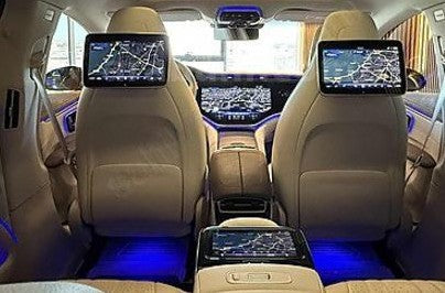 Mercedes EQS Heritage Edition Multimedya, Gösterge Ekranı, Arka TV ekranı(2adet) ve Arka Tablet Ekran Koruyucu (4 Parça) (2025)