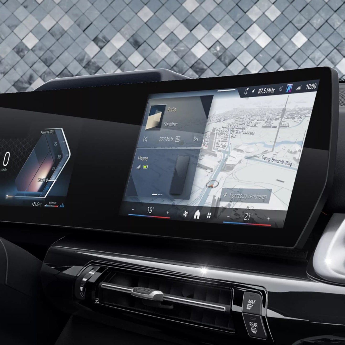 BMW X1 Nano Multimedya Ekran Koruyucu (2024-2025)